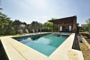 Lost Creek net zero home with outdoor pool